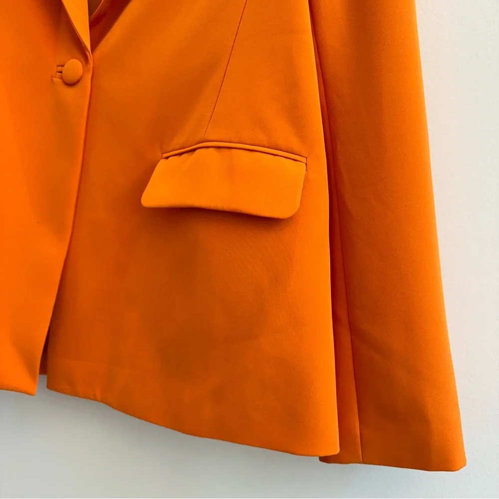Camila Coelho Orange Blazer - Picture 2 of 6